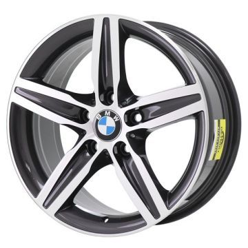 BMW 228i Wheel Rim Machined Grey 86237 Stock Factory OEM Replacement