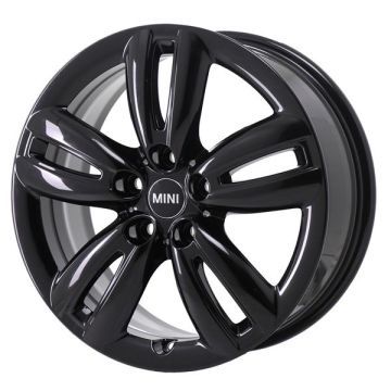 Mini Cooper Wheel Rim Gloss Black 86250 Stock Factory OEM Replacement