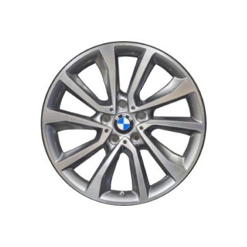 BMW X6 Wheel Rim Machined Grey 86259 (R) Stock Factory OEM Replacement