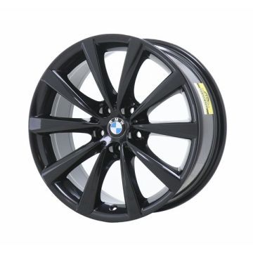 BMW 640i Wheel Rim Gloss Black 86272 Stock Factory OEM Replacement
