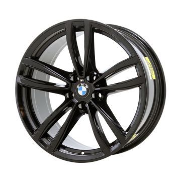 BMW 640i Wheel Rim Gloss Black 86275 Stock Factory OEM Replacement