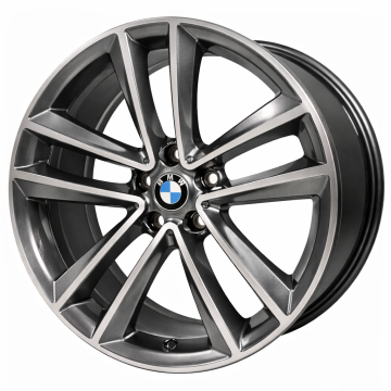 BMW 640i Wheel Rim Machined Grey 86279 (R) Stock Factory OEM Replacement