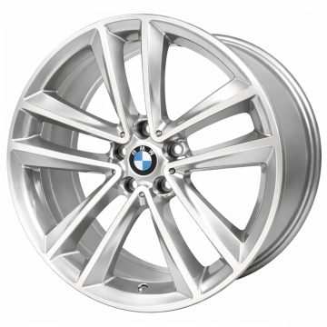 BMW 640i Wheel Rim Machined Silver 86276 Stock Factory OEM Replacement