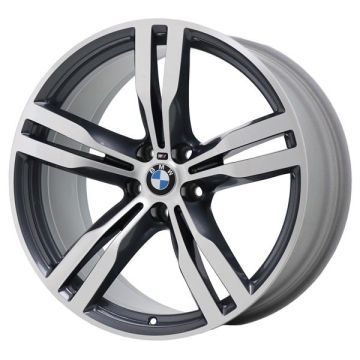 BMW 640i Wheel Rim Machined Grey 86285 (R) Stock Factory OEM Replacement