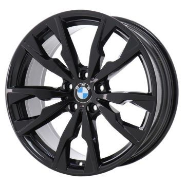 BMW X3 Wheel Rim Gloss Black 86314 (R) Stock Factory OEM Replacement