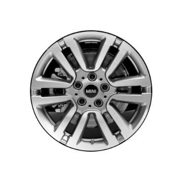Mini Cooper Wheel Rim Machined Grey 86319 Stock Factory OEM Replacement