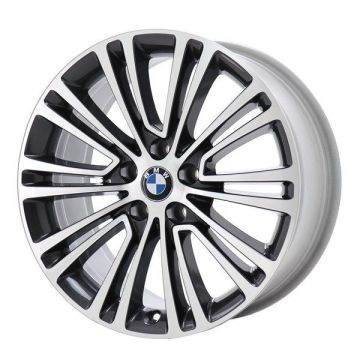 BMW 530e Wheel Rim Machined Grey 86326 Stock Factory OEM Replacement