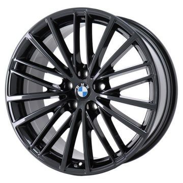 BMW 530e Wheel Rim PVD Black Chrome 86331 (F) Stock Factory OEM Replacement