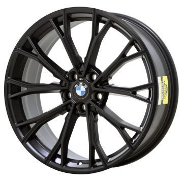 BMW 530e Wheel Rim Gloss Black 86338 (F) Stock Factory OEM Replacement