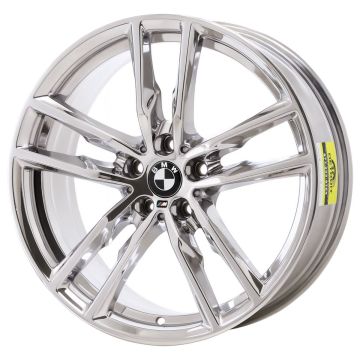 BMW X3 Wheel Rim PVD Bright Chrome 86350 Stock Factory OEM Replacement