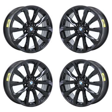 BMW X3 Exchange Wheels Set of 4-Exchange Rims Set of 4 Gloss Black 86351