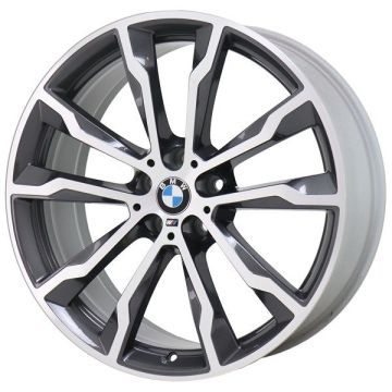BMW X3 Wheel Rim Machined Grey 86357 (F) Stock Factory OEM Replacement