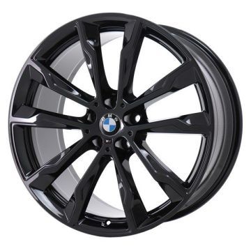 BMW X3 Wheel Rim Gloss Black 86361 (R) Stock Factory OEM Replacement
