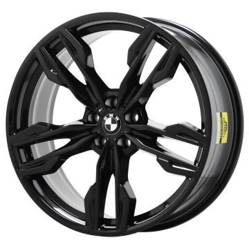 BMW X3 Wheel Rim Gloss Black 86364 (F) Stock Factory OEM Replacement