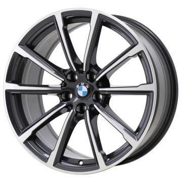 BMW 640i Wheel Rim Machined Grey 86409 (F) Stock Factory OEM Replacement