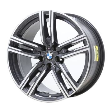 BMW 840i Wheel Rim Machined Grey 86417 Stock Factory OEM Replacement