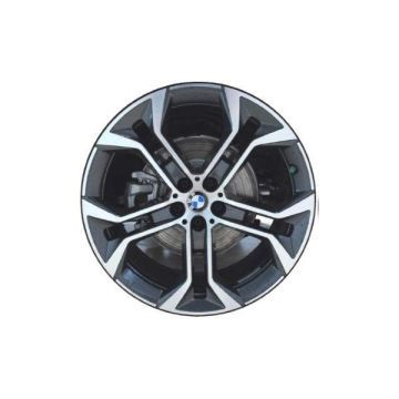 BMW X5 Wheel Rim Machined Grey 86465 (F) Stock Factory OEM Replacement