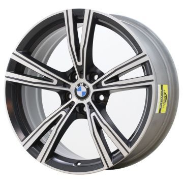BMW 330e Wheel Rim Machined Grey 86501 Stock Factory OEM Replacement