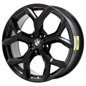 BMW X3 Wheel Rim Gloss Black 86529 Stock Factory OEM Replacement