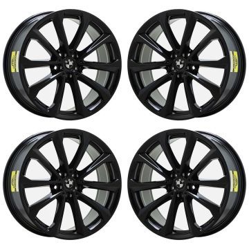 BMW X7 Exchange Wheels Set of 4-Exchange Rims Set of 4 Gloss Black 86530
