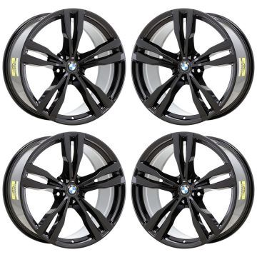 BMW X7 Exchange Wheels Set of 4-Exchange Rims Set of 4 Gloss Black 86531