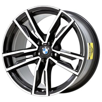 BMW Z4 Wheel Rim Machined Black 86552 (R) Stock Factory OEM Replacement