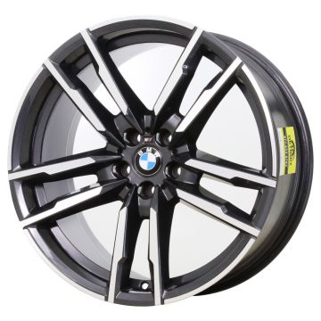 BMW X3M Wheel Rim Machined Grey 86557 (R) Stock Factory OEM Replacement
