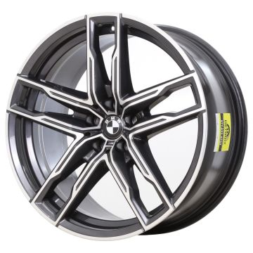 BMW M8 Wheel Rim Machined Grey 86565 (R) Stock Factory OEM Replacement