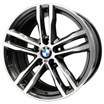 BMW 430i Wheel Rim Machined Grey 86568 (F) Stock Factory OEM Replacement