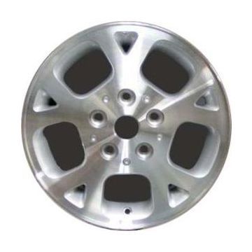 Jeep Grand Cherokee Wheel Rim Machined Silver 9027 Stock Factory OEM Replacement