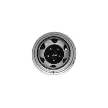 Jeep Wrangler Wheel Rim Silver Steel 9029 Stock Factory OEM Replacement