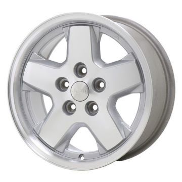 Jeep Liberty Wheel Rim Machined Silver 9038 Stock Factory OEM Replacement