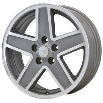 Jeep Patriot Wheel Rim Machined Grey 9069 Stock Factory OEM Replacement