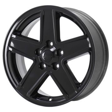 Jeep Patriot Wheel Rim Gloss Black 9069 Stock Factory OEM Replacement
