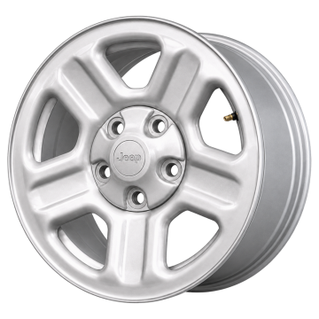 Jeep Wrangler Wheel Rim Silver Steel 9072 Stock Factory OEM Replacement