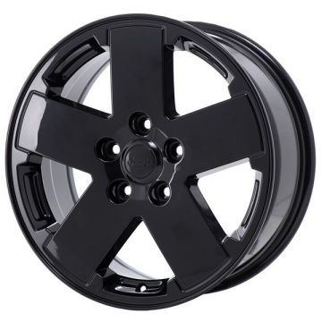 Jeep Wrangler Wheel Rim Gloss Black 9076 Stock Factory OEM Replacement