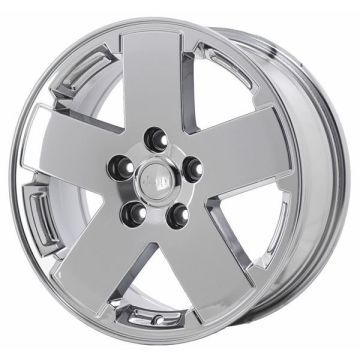 Jeep Wrangler Wheel Rim PVD Bright Chrome 9076 Stock Factory OEM Replacement
