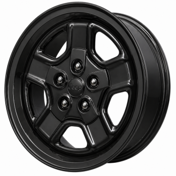 Jeep Compass Wheel Rim Black Steel 9077 Stock Factory OEM Replacement