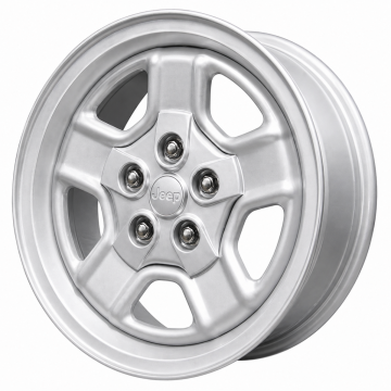 Jeep Compass Wheel Rim Silver Steel 9077 Stock Factory OEM Replacement