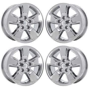 Jeep Liberty Wheel Rim PVD Bright Chrome 9084A Stock Factory OEM Replacement