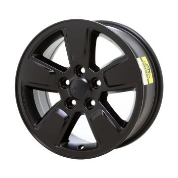 Jeep Liberty Wheel Rim Satin Black 9084A Stock Factory OEM Replacement