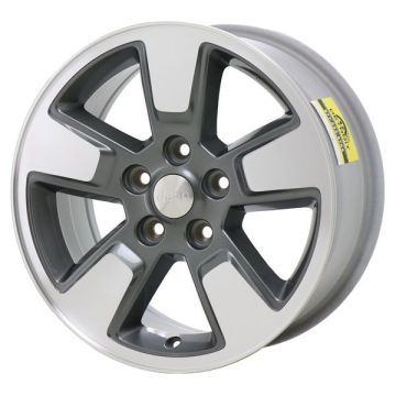 Jeep Liberty Wheel Rim Machined Grey 9084A Stock Factory OEM Replacement