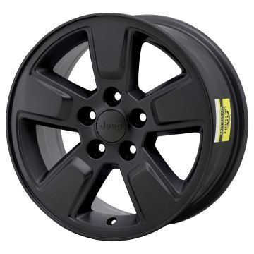 Jeep Liberty Wheel Rim Satin Black 9084B Stock Factory OEM Replacement