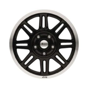 Jeep Wrangler Wheel Rim Machined Black 9092 Stock Factory OEM Replacement