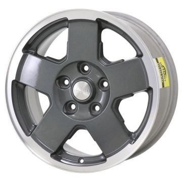 Jeep Commander Wheel Rim Machined Grey 9096 Stock Factory OEM Replacement