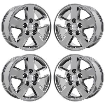 Jeep Grand Cherokee Wheel Rim PVD Bright Chrome 9104 Stock Factory OEM Replacement