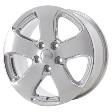 Jeep Grand Cherokee Wheel Rim Polished 9106 Stock Factory OEM Replacement