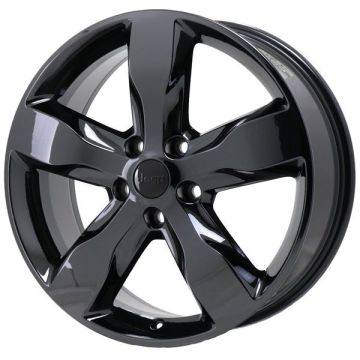 Jeep Grand Cherokee Wheel Rim PVD Black Chrome 9107 Stock Factory OEM Replacement