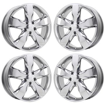 Jeep Grand Cherokee Wheel Rim PVD Bright Chrome 9107 Stock Factory OEM Replacement