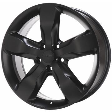 Jeep Grand Cherokee Wheel Rim Satin Black 9107 Stock Factory OEM Replacement